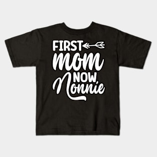 mom now nonnie Kids T-Shirt